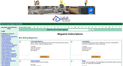 Desktop Screenshot of magazine-subscriptions.edigg.com
