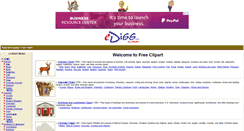 Desktop Screenshot of clipart.edigg.com